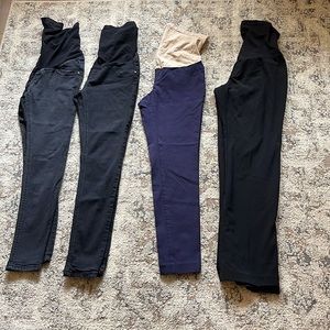 Maternity Pants (4 pair) Bundle